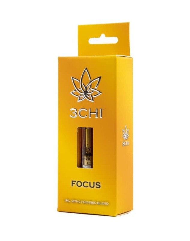3Chi: Delta 8 Focus THC Blend Vape Cartridge