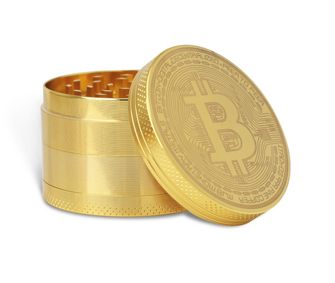 Cloud 8 Bitcoin Grinder 4 Piece 2.5 Inches