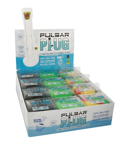 12PC DISPLAY - Pulsar Plug - Assorted Colors