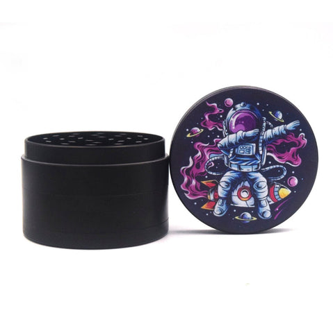 Cloud 8 Trip to the Moon 4 Piece  2.5 Inches Grinder 5 Styles