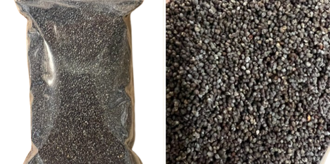 (1 LB) Ripkitty Delicious Premium Natural Poppy Seeds for Baking, Cakes, & Food Arrangements
