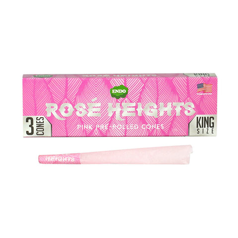 Endo Rose Heights Pink Pre-Rolled Cones | 24pc Display