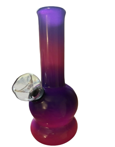 5” Soft Glass Net  Multi-Color Water Pipe Bong
