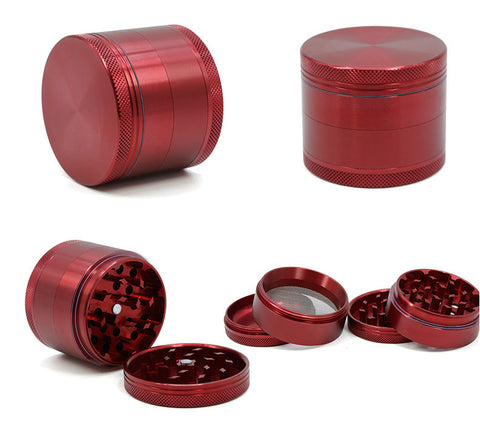 Cloud 8 Aluminum 4 Piece Grinder 2 Inches/2.5 Inches