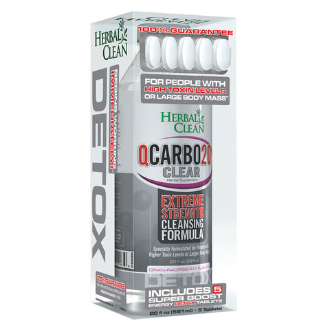 Herbal Clean QCarbo20 Clear | 20oz
